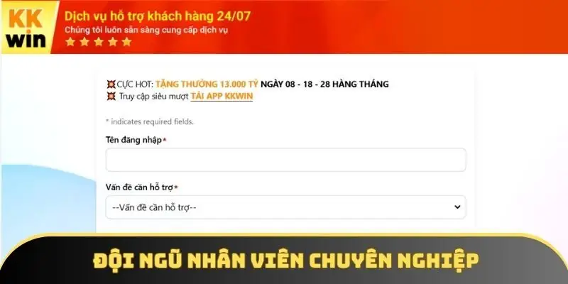 Đội ngũ nhân viên chuyên nghiệp và nhiệt tình Đội ngũ nhân viên chuyên nghiệp và nhiệt tình